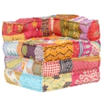 Pouf Modulare in Tessuto Patchwork