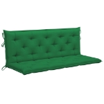 Cuscino per Dondolo Verde 150 cm in Tessuto