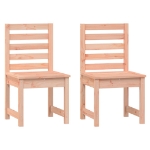 Sedie da Giardino 2pz 40,5x48x91,5 cm Legno Massello di Douglas