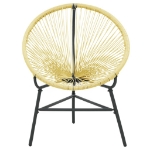 Sedia Acapulco da Giardino in Polyattan Beige