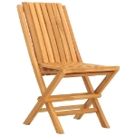 Sedie da Giardino Pieghevoli 8pz 47x47x89cm Legno Massello Teak