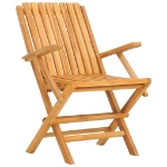 Sedie da Giardino Pieghevoli 8pz 61x67x90cm Legno Massello Teak