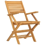 Sedie da Giardino Pieghevoli 8pz 55x62x90cm Legno Massello Teak