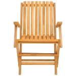 Sedie da Giardino Pieghevoli 2pz 61x67x90cm Legno Massello Teak