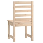 Sedie da Giardino 2pz 40,5x48x91,5 cm Legno Massello di Pino