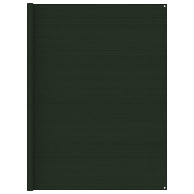 Tappeto da Tenda 250x350 cm Verde Scuro