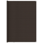Tappeto da Tenda 250x500 cm Marrone