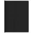 Tappeto da Tenda 250x450 cm Nero