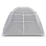 Tenda da Campeggio 200x150x145 cm in Fibra di Vetro Bianca