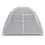 Tenda da Campeggio 200x180x150 cm in Fibra di Vetro Bianca