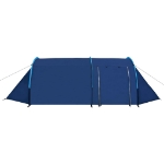 Tenda da Campeggio per 4 Persone Blu Marino/Azzurro