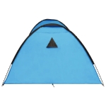 Tenda Igloo da Campeggio 650x240x190 cm per 8 Persone Blu