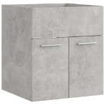 Mobile Sottolavabo Grigio Cemento 41x38,5x46 cm in Truciolato