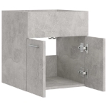 Mobile Sottolavabo Grigio Cemento 41x38,5x46 cm in Truciolato