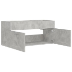 Mobile Sottolavabo Grigio Cemento 100x38,5x46 cm in Truciolato