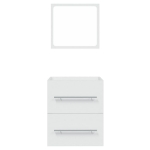 Mobile da Bagno con Specchio Bianco 41x38,5x48 cm