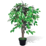 Albero Ficus Artificiale con Vaso 90 cm