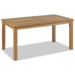 Tavolino da Salotto in Legno di Teak 90x50x45 cm
