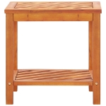 Tavolinetto in Legno Massello di Acacia 45x33x45 cm