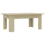 Tavolino da Salotto Rovere Sonoma 100x60x42cm Legno Multistrato