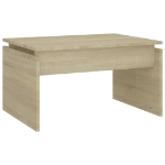 Tavolino da Salotto Rovere Sonoma 68x50x38 cm in Truciolato