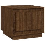 Tavolino da Salotto Rovere Marrone 51x50x44cm Legno Multistrato