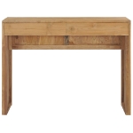 Tavolo Consolle 100x35x75 cm in Legno Massello di Teak