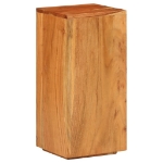 Tavolini Laterali 2 pz in Legno Massello di Acacia