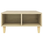 Tavolino da Salotto Rovere Sonoma 60x60x30 cm in Truciolato