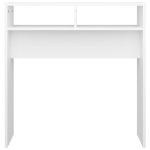 Tavolo Consolle Bianco 78x30x80 cm in Truciolato