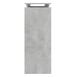 Tavolo Consolle Grigio Cemento 102x30x80 cm in Truciolato