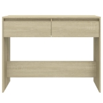 Tavolo Consolle Rovere Sonoma 100x35x76,5 cm in Truciolato