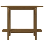 Tavolo Consolle Miele 110x40x80 cm in Legno Massello di Pino