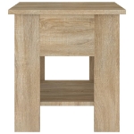 Tavolino da Salotto Rovere Sonoma 40x40x42 cm Legno Multistrato