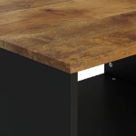 Tavolino da Salotto 60x50x40 cm in Legno Massello di Mango