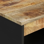 Tavolino da Salotto 90x50x40 cm in Legno Massello di Mango