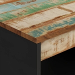 Tavolino da Salotto 90x50x40 cm in Legno Massello di Recupero