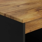 Tavolino da Salotto 55x50x40 cm in Legno Massello di Mango