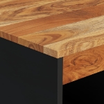 Tavolino da Salotto 55x50x40 cm in Legno Massello di Acacia