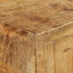 Tavolo Consolle 120x30x75 cm in Legno di Mango Grezzo