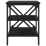 Mobile Porta TV Nero 60x40x50 cm in Legno Multistrato