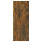 Tavolino Consolle Rovere Fumo 105x30x80 cm in Legno Multistrato