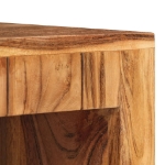Tavolino da Salotto 90x50x45 cm in Legno Massello d'Acacia