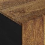 Tavolino da Soggiorno 100x54x40 cm Massello Mango e Multistrato
