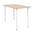 Tavolo da Pranzo 120x60x73 cm Rovere e Bianco