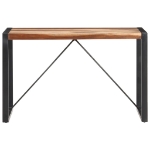Tavolo da Pranzo 120x60x75 cm Legno Massello Finitura Sheesham