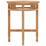 Tavolino da Bistrot Ø60x60 cm in Massello di Teak