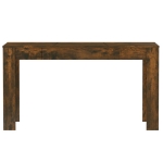 Tavolo da Pranzo Rovere Fumo 140x74,5x76 cm Legno Multistrato