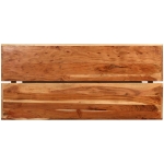 Tavolino da Bar in Legno Massello di Acacia 150x70x107 cm