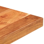 Tavolino da Bistrot Quadrato 60x60x75 cm in Massello di Acacia